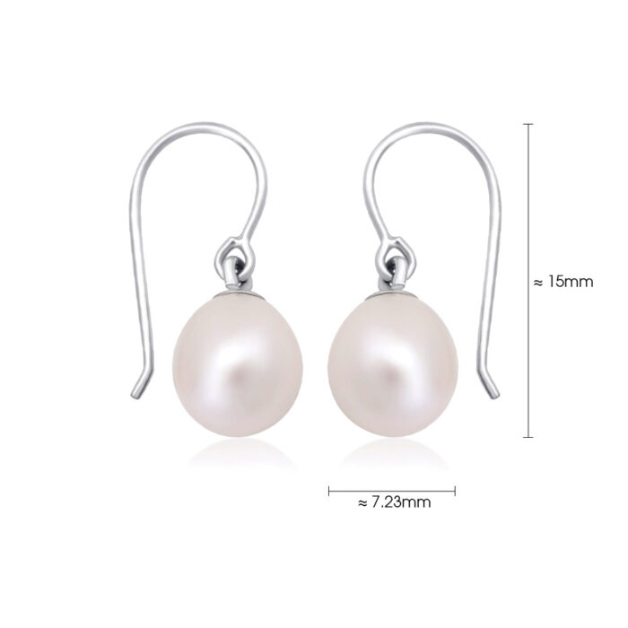 Simple Love Pearl Earrings