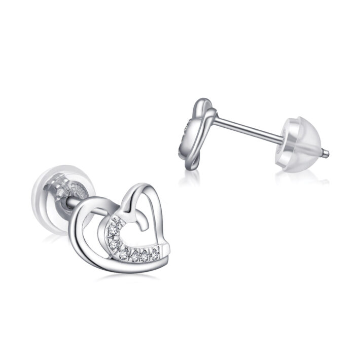Be My Valentine Diamond Earrings