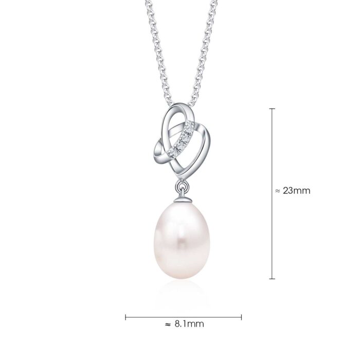 Entwined Pearl Pendant
