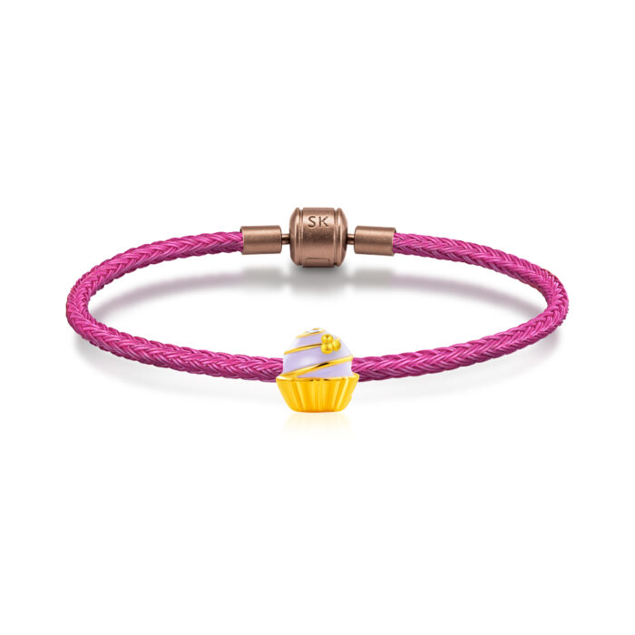 Yummy Cupcake Bracelet Charm
