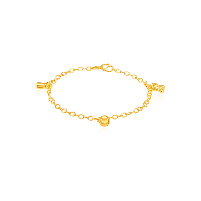 916 and 999 Gold Anklets at SK Jewellery Singapore
