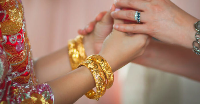 Gold Jewellery Set, Bridal Jewellery