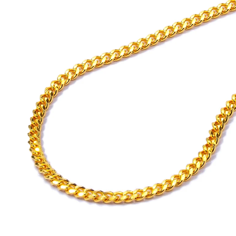 916 Gold Curb Link Chain