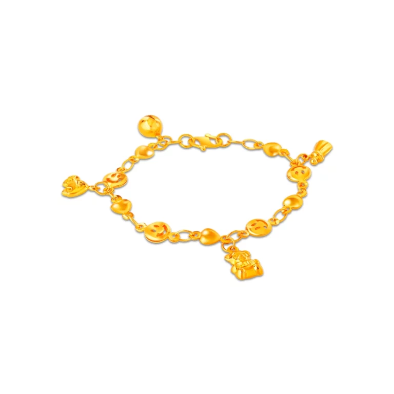 SK 916 Baby Boy Gold Bracelet
