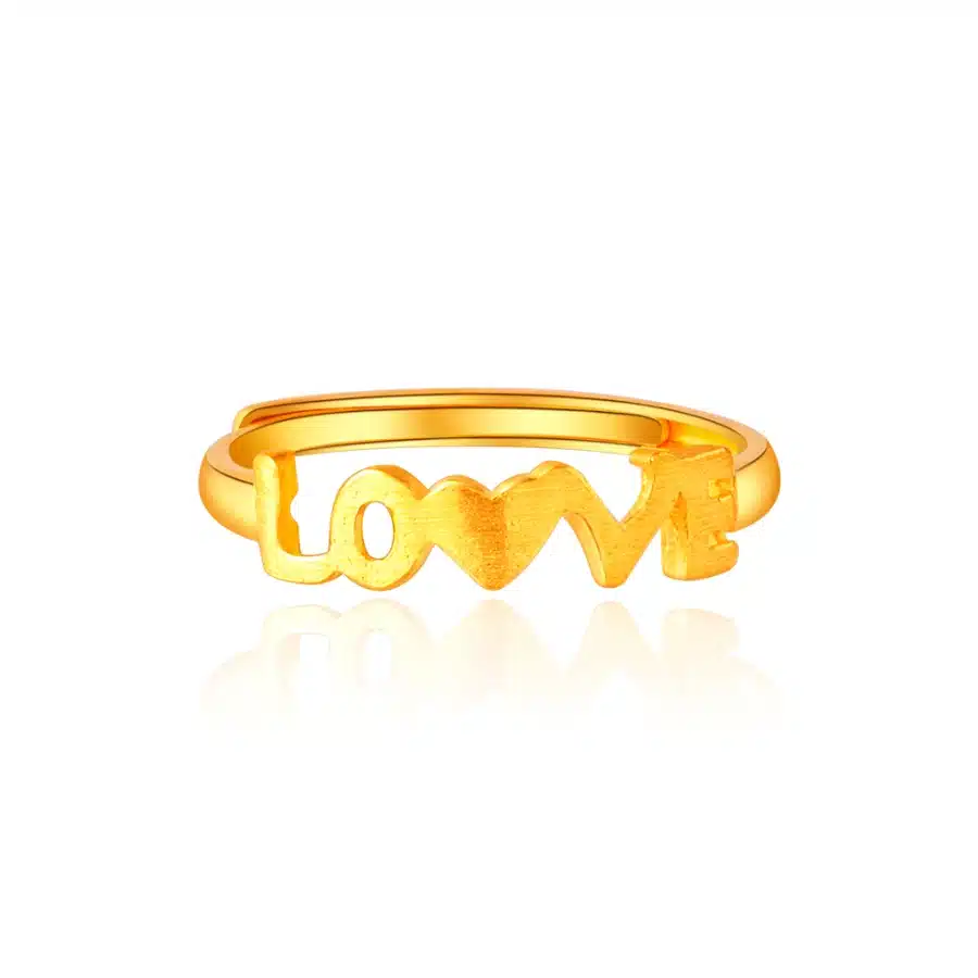 Buy 14K Gold Diamond Heart Ring, 14K Gold Ring, Stackable Ring, Dainty Love  Ring, Anniversary Ring, Gift for Girlfriend, Valentines Day Gift Online in  India - Etsy