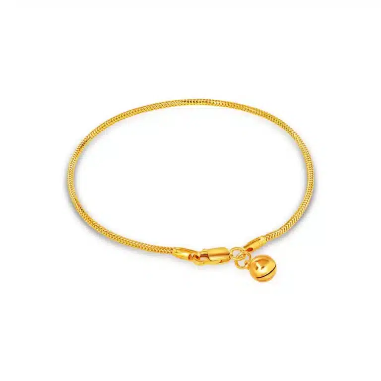 SK 916 Boa Bell Gold Bracelet