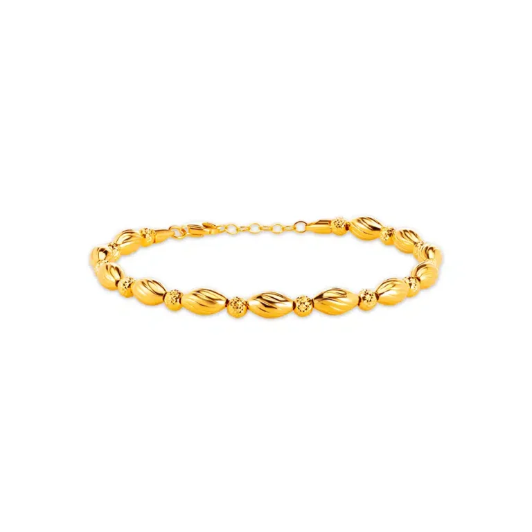 SK 916 Tidal Glitz Gold Bracelet