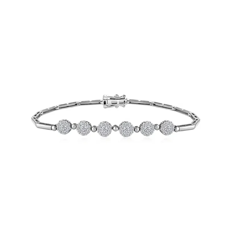 Ring of Blooms Starlett Diamond Bracelet