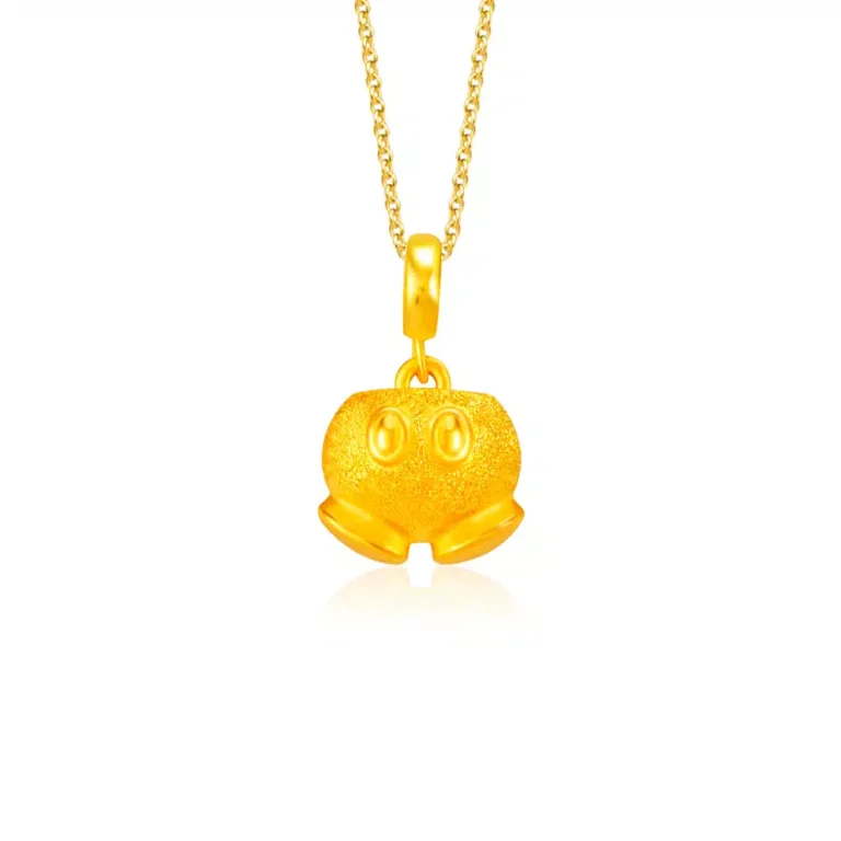 Mickey Mouse Pants 999 Pure Gold Pendant