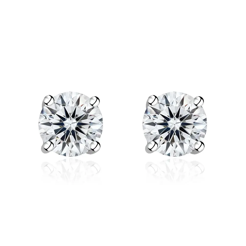 Classic Diamond Stud Earrings | The Classic Diamonds Company - Bespoke  Diamond Jewellery | Hatton Gardens, UK