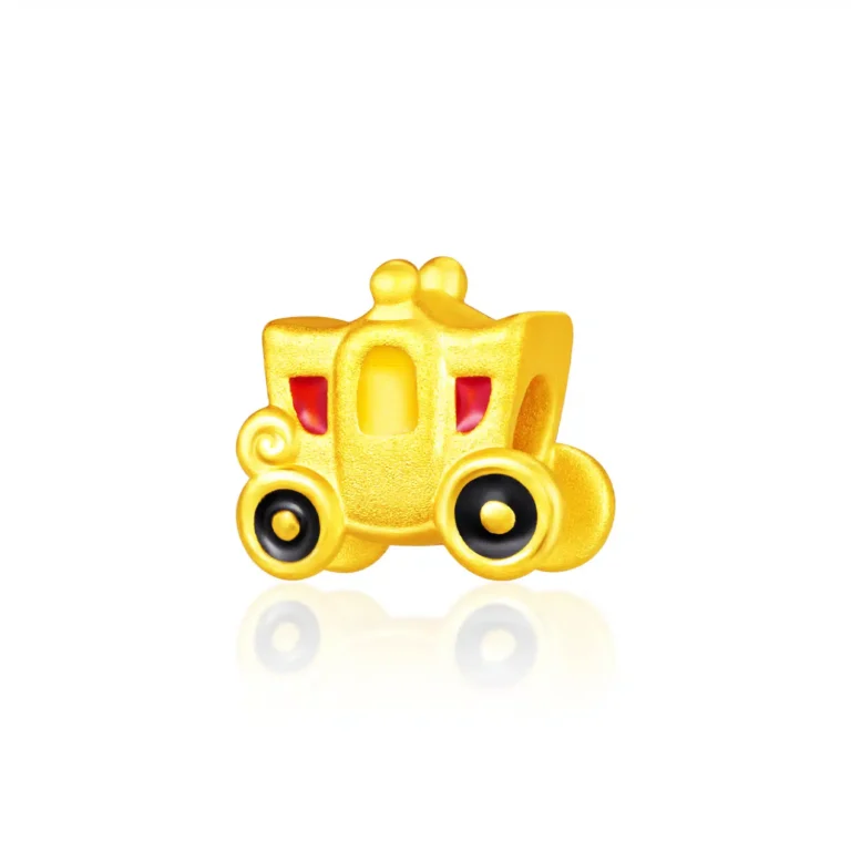 Elegant Carriage 999 Pure Gold Charm