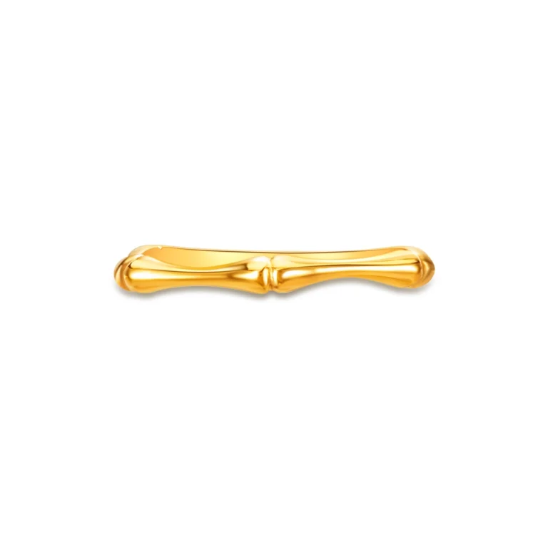 SK 916 Golden Interlock Halo Ring