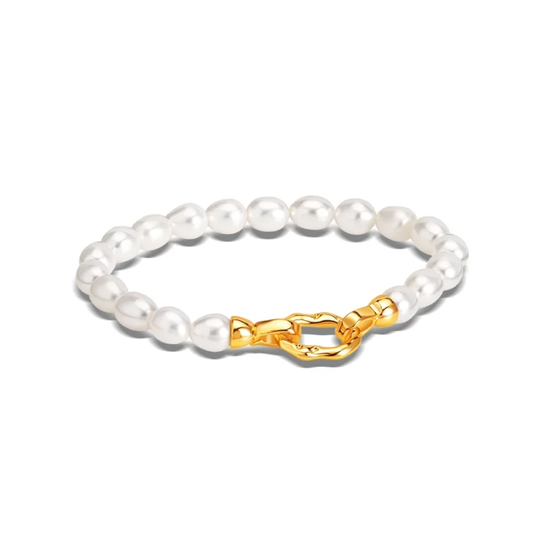 Minimalist Pearl-fect Bracelet